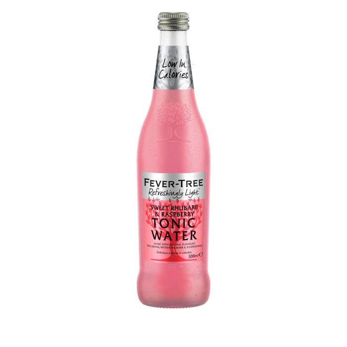 Fever-Tree Sweet Rhubarb & Raspberry Tonic Water , 500 ml