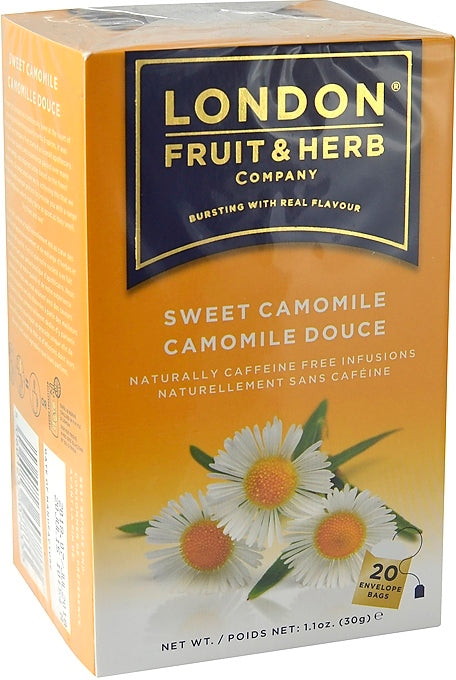 London Fruit & Herb Company Sweet Camomile Infusion Tea, 20 ct