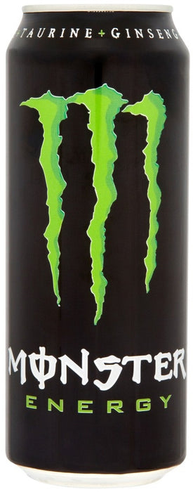 Monster Energy Drink Cans with Taurine & Ginseng, Value Pack, 24 x 500 ml