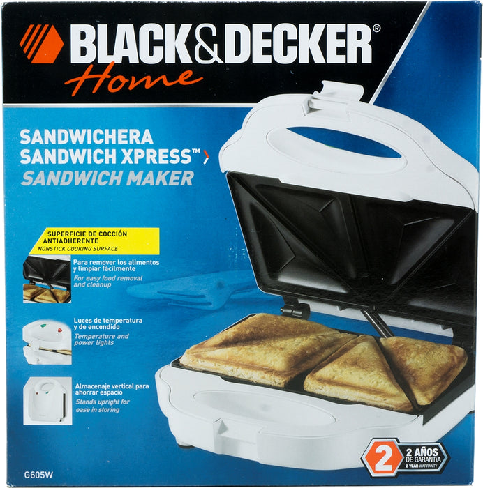 Black & Decker Sandwich Express Sandwich Maker , 220 V