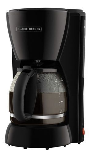 Black + Decker 10-Cup Coffee Maker, Black, Model: DCM-1100B