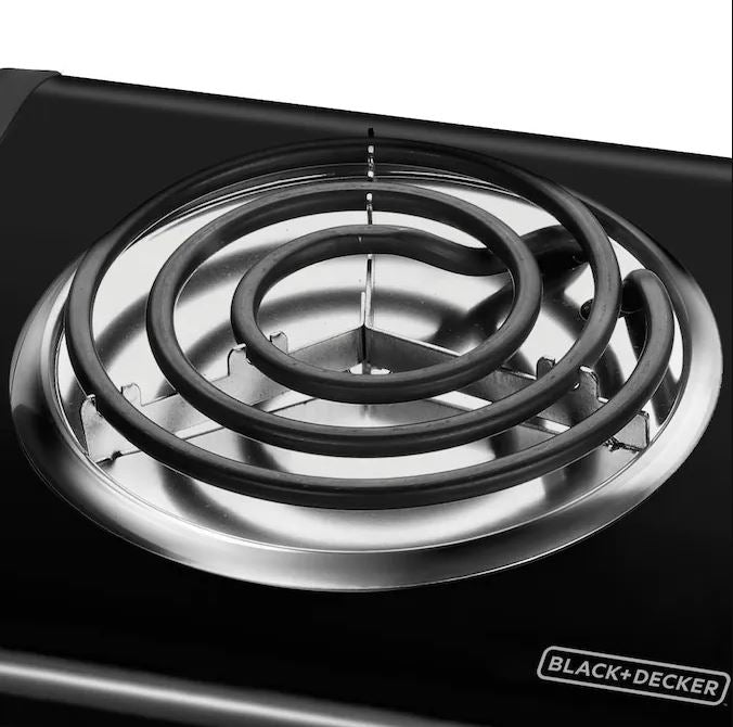 Black + Decker Portable Single Electric Burner , 1 pc