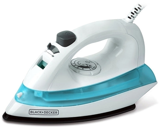 Black + Decker Quick 'N Easy Steam Iron, Model: IRBD100