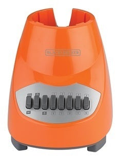 Black & Decker 10-Speed Blender, Orange, Model #BLBD10PO
