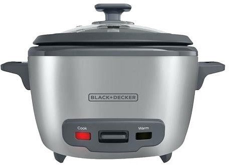 Black & Decker 20-Cups Rice Cooker, Grey, Model #RC5200