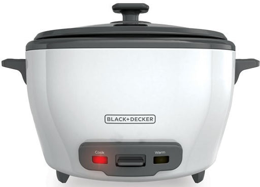 Black & Decker 22-Cup Rice Cooker, White, Model #RC5225