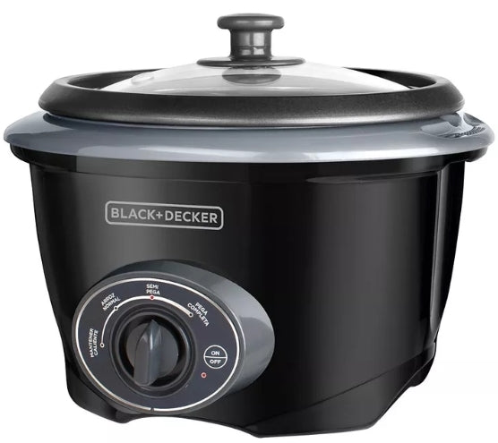 Black & Decker 16-Cup Rice Cooker, Black, Model #RCP516