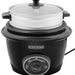 Black & Decker 16-Cup Rice Cooker, Black, Model #RCP516