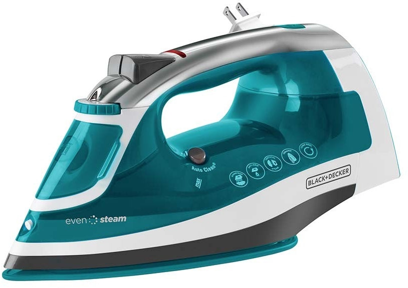 Black Decker Even Steam Iron 1 CT Goisco