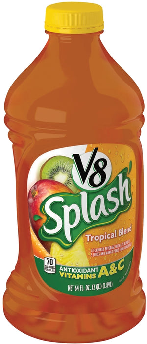 Campbell's V8 Splash, Tropical Blend, 64 oz