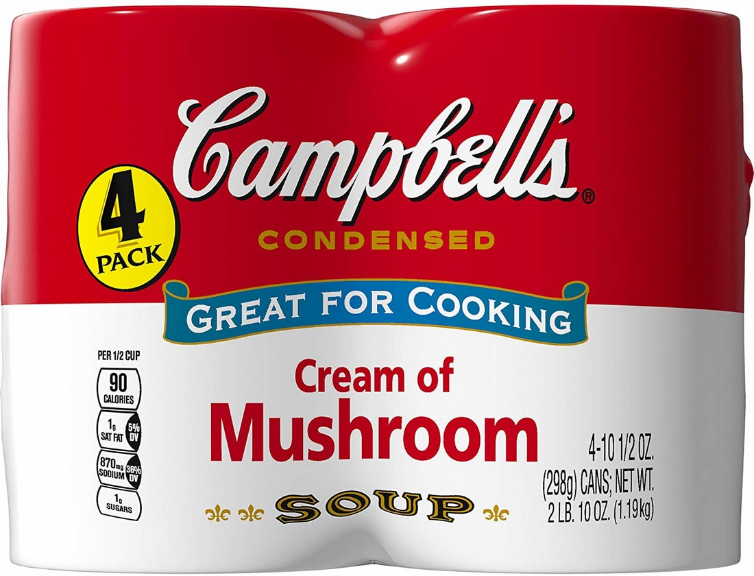 Campbells Cream of Mushroom Soup, Value Pack, 2 lbs
