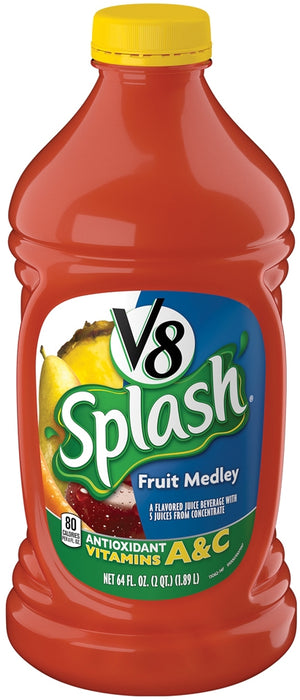 Campbell's V8 Splash, Fruit Medly, 64 oz