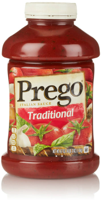 Prego Traditional Italian Sauce, 67 oz