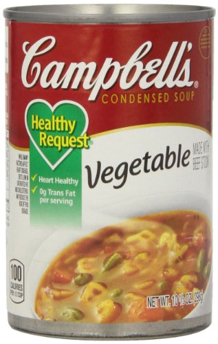 Campbell's Condensed Soup, Vegetable, made with Beef Stock, 10.5 oz