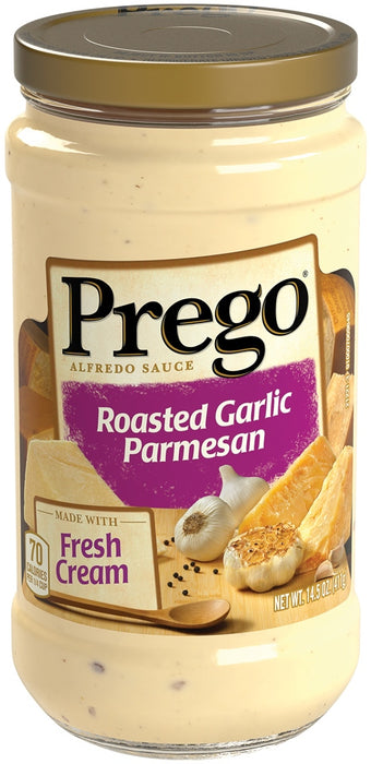 Prego Roasted Garlic Parmesan Alfredo Sauce, 14.5 oz