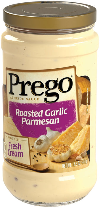 Prego Roasted Garlic Parmesan Alfredo Sauce, 14.5 oz