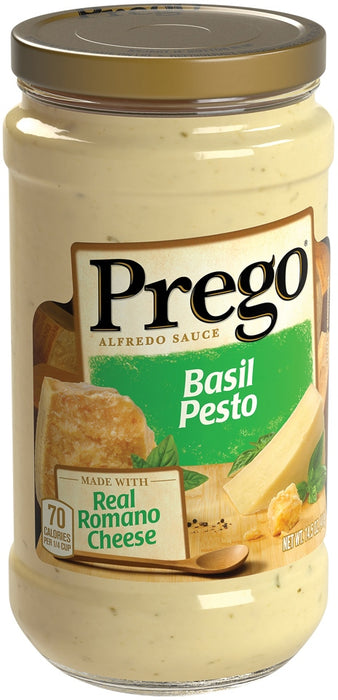 Prego Basil Pesto Alfredo Sauce, 14.5 oz