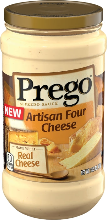 Prego Alfredo Sauce, Artisan Four Cheese, 411 gr