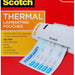 Scotch Thermal Laminating Pouches, 100 ct