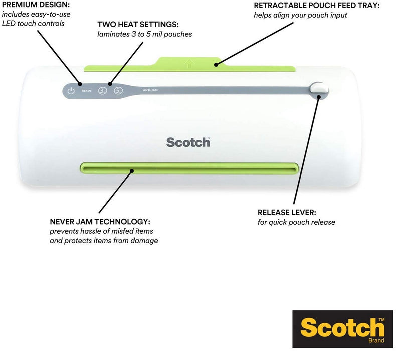 Scotch Pro Thermal Laminator , 2 pcs