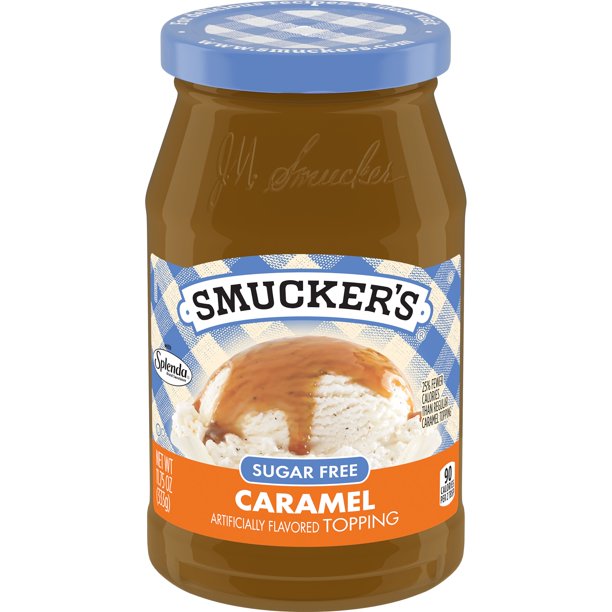 Smucker's Sugar Free Caramel Topping, 11.75 oz