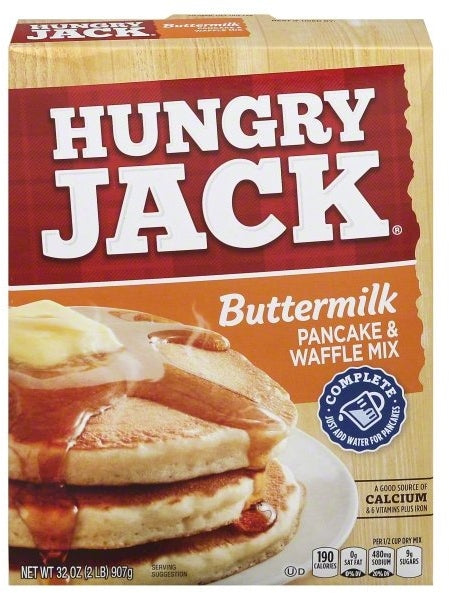 Hungry Jack Buttermilk Pancake and Waffle Mix, 907 gr