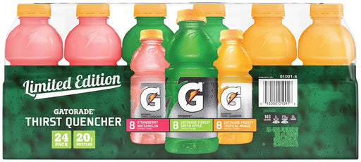 Gatorade Limited Edition Thirst Quencher Variety Pack, 24 x 20 oz