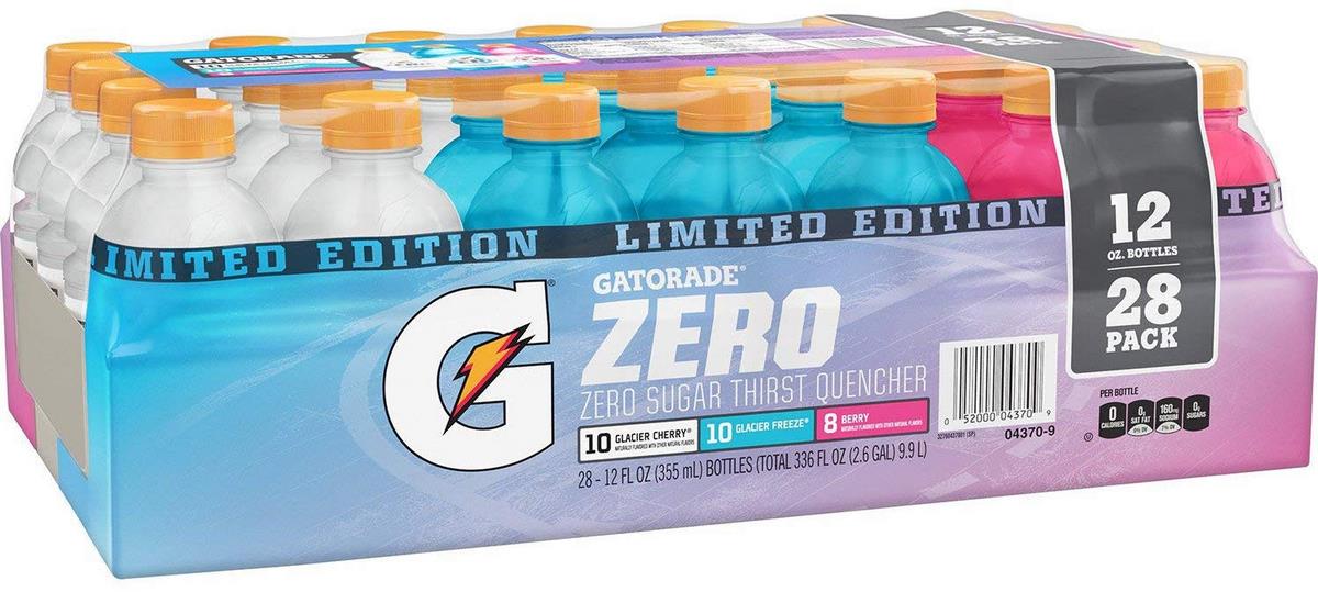 Gatorade Zero Variety Pack, 28 x 355 ml