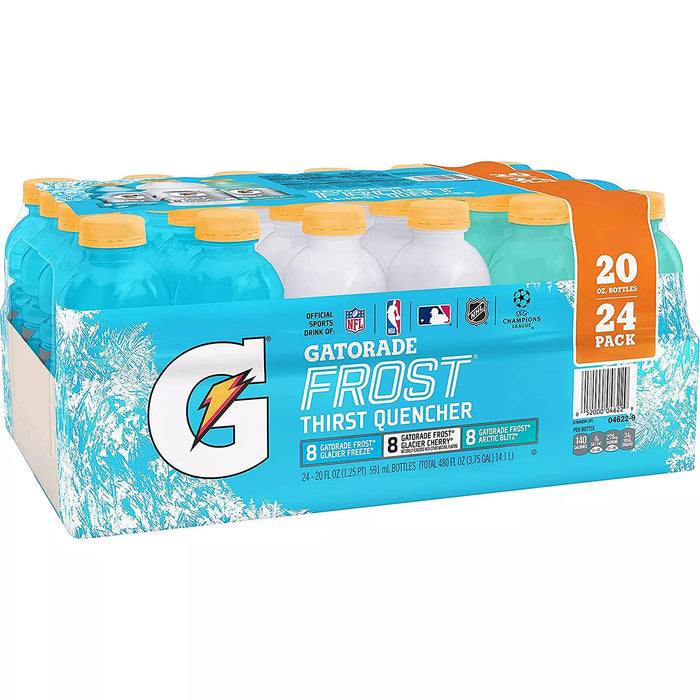 Gatorade Thirst Quencher Frost, Variety Pack , 24 x 20 oz