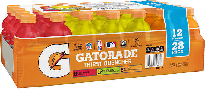 Gatorade Thirst Quencher, Core Variety Pack, 28-Pack , 28 x 12 oz