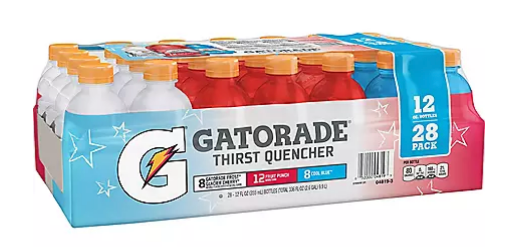 Gatorade Liberty Thirst Quenchers, Variety Pack , 28 x 12 oz