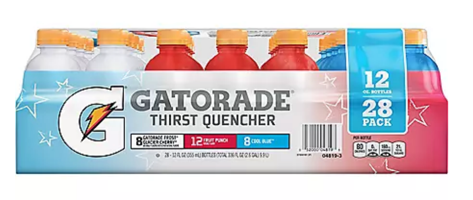 Gatorade Liberty Thirst Quenchers, Variety Pack , 28 x 12 oz