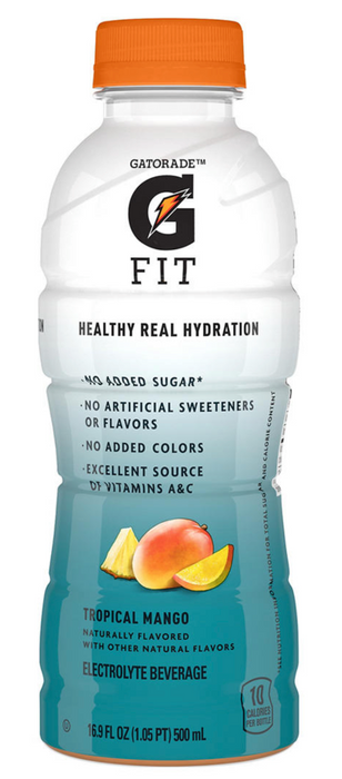 Gatorade Fit Electrolyte Beverage, 4-Flavor, Variety Pack , 15 x 16.9 oz