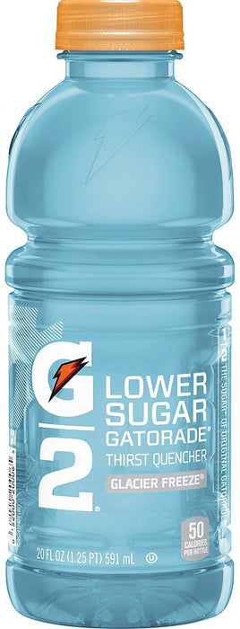 Gatorade Low Sugar Thirst Quencher Bottles, Variety Pack, 24 x 20 oz