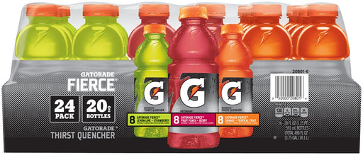 Gatorade X-Factor Fierce Thirst Quencher Variety Pack, 24 x 20 oz