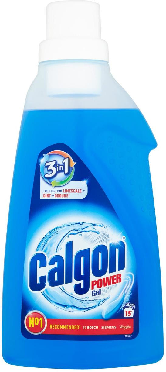 Buy online Anti-limescale Calgon Power 3-in-1 Gel Washing machine 750 ml 15  Washes Calgon
