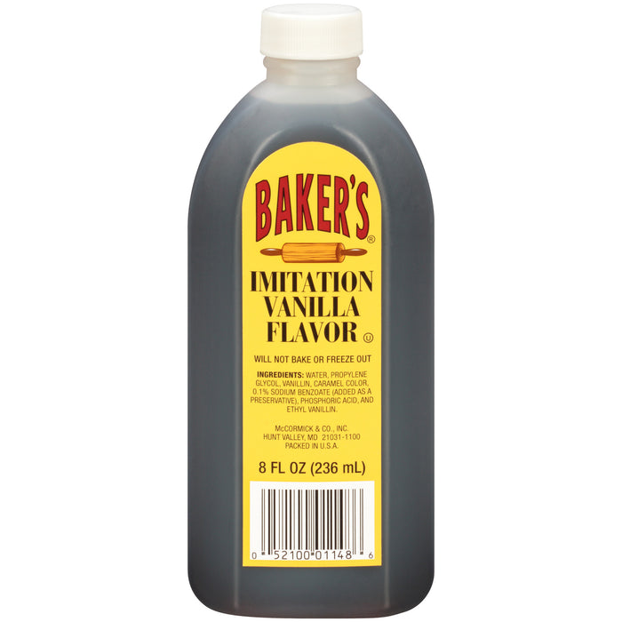 Baker's Imitation Vanilla Flavor , 8 oz