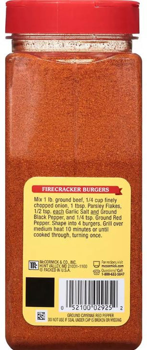 McCormick Ground Cayenne Red Pepper , 10.5 oz