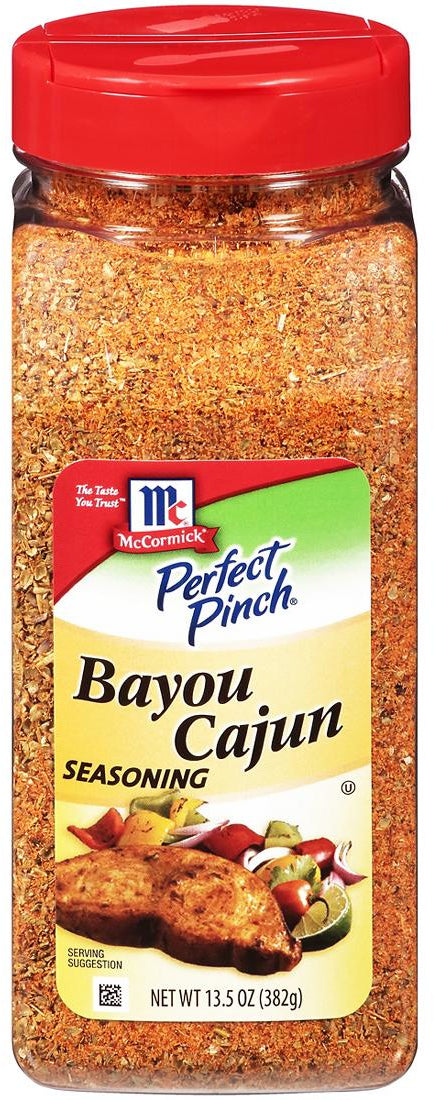 McCormick Perfect Pinch Bayou Cajun Seasoning 13.5 oz.