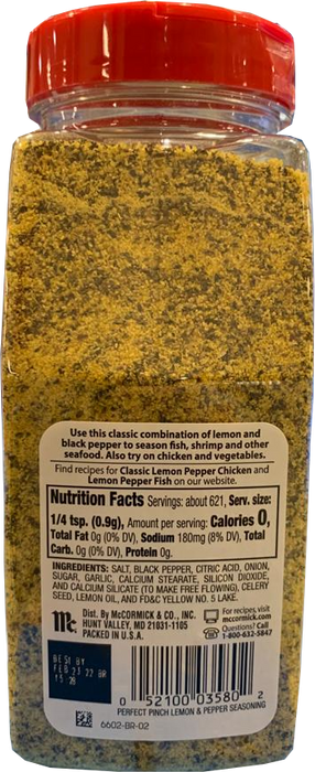 McCormick Lemon & Pepper Seasoning , 19.75 oz