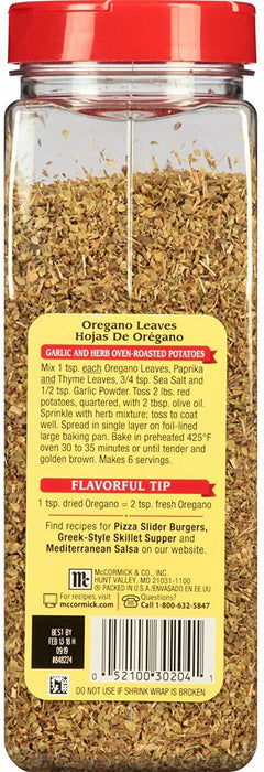 McCormick Oregano Leaves , 5 oz