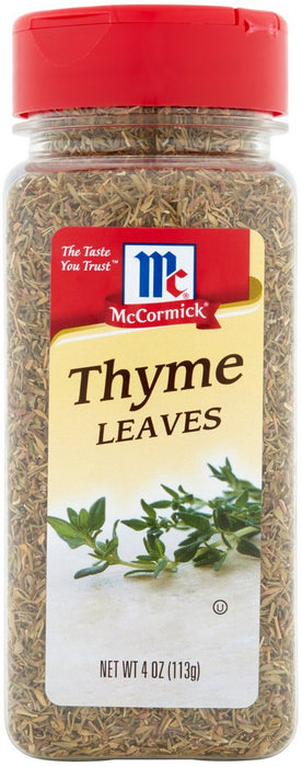 McCormick Thyme Leaves, 4 oz