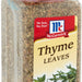 McCormick Thyme Leaves, 4 oz