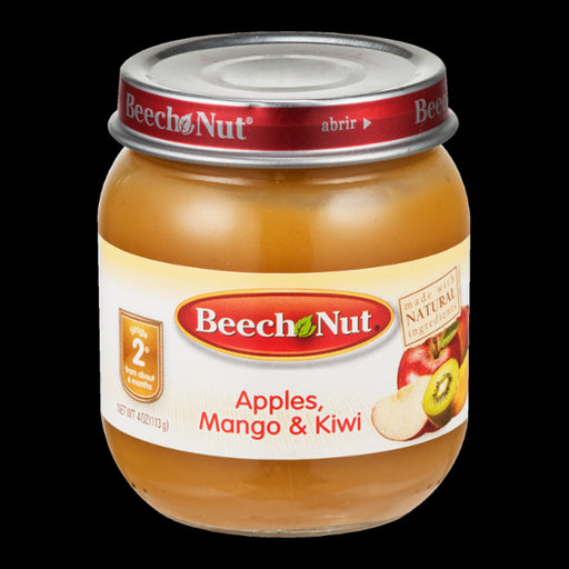 Beech-Nut Natural Baby Food Stage 2, Apples, Mango & Kiwi, 4 oz