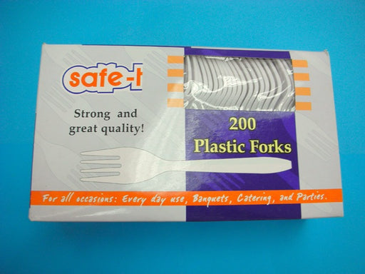 Safe-T Forks, 200 ct