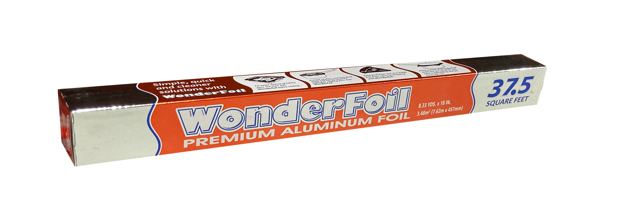 WonderFoil Aluminum Foil, 37.5 sq ft