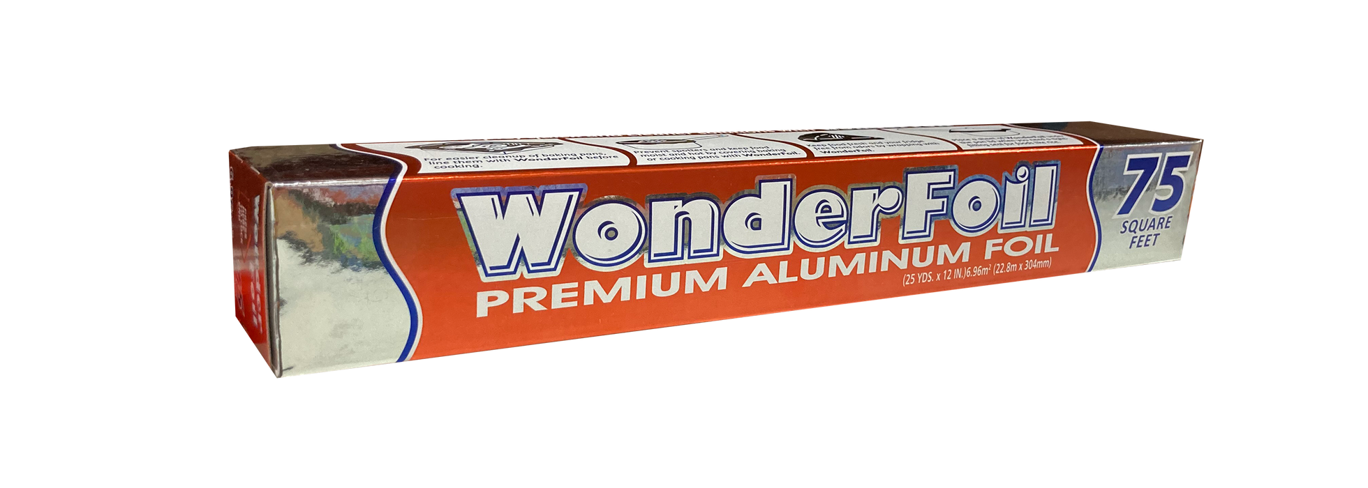 WonderFoil Aluminum Foil, 75 sq ft