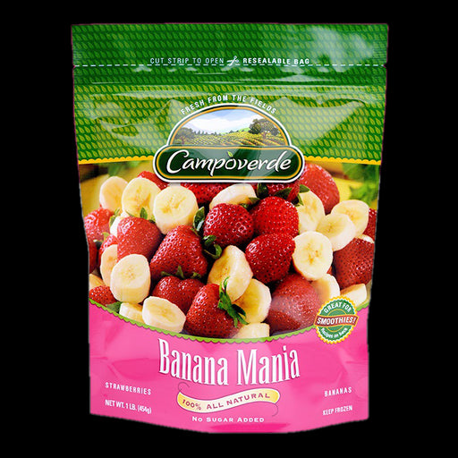 Campoverde Banana Mania, 100% Natural, No Sugar Added, 1 lb