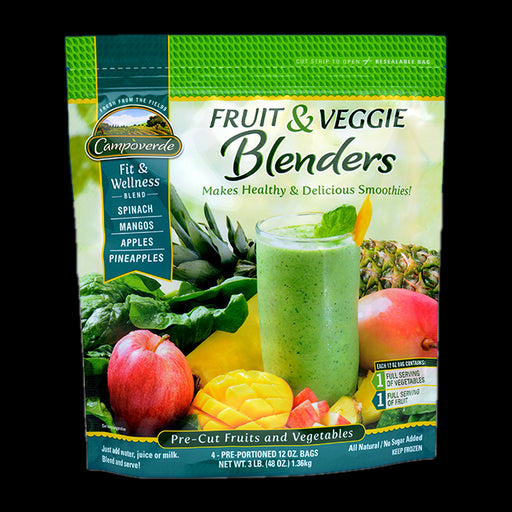 Campoverde Fruit & Veggie Blenders, Fit & Wellness, All Natural, No Sugar, 3 lbs