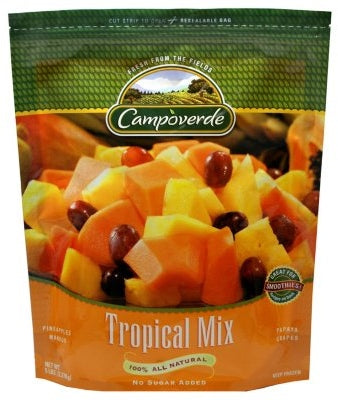 Campoverde Tropical Mix Frozen Fruit Blend, 340 gr